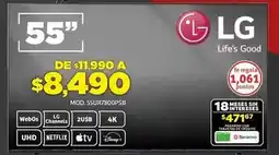 Soriana Híper Lg - 55ur7800psb oferta