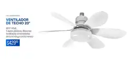 DelSol Luz - ventilador de techo 20 oferta