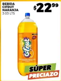 Merco Cifrut - bebida naranja oferta