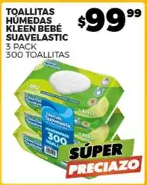 Merco Kleenbebé - toallitas húmedas suavelastic oferta