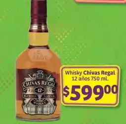 Soriana Híper Chivas regal - whisky 12 anos oferta