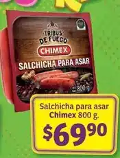 Soriana Híper Chimex - salchicha para asar oferta