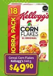 Soriana Híper Kellogg's - cereal corn flakes oferta