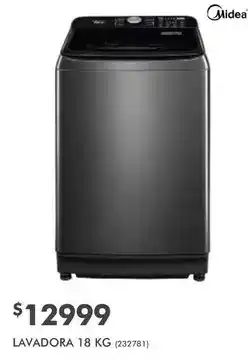 The Home Depot Midea - lavadora 18 kg oferta