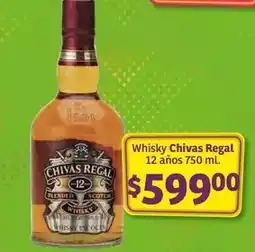 Soriana Híper Chivas regal - whisky 12 anos oferta