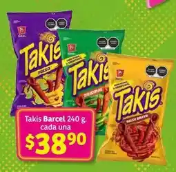 Soriana Híper Takis - barcel 240g oferta