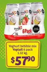 Soriana Híper Yoplait - yoghurt bebible mix oferta
