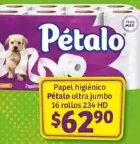 Soriana Híper Pétalo - papel higiénico ultra jumbo oferta