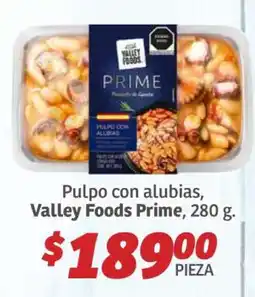 Soriana Híper Pulpo con Alubias Valley Foods Prime 280 g oferta