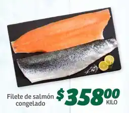 Soriana Súper Filete de salmón congelado oferta
