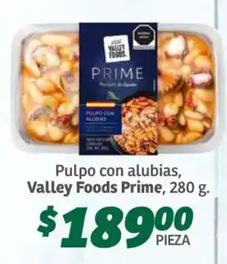 Soriana Súper Pulpo con Alubias Valley Foods Prime 280 g oferta