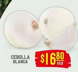 Soriana Híper Cebolla Blanca oferta