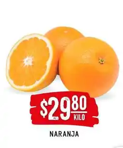 Soriana Híper Naranja oferta