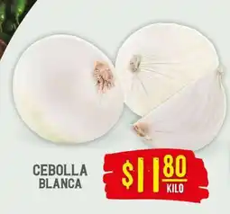 Soriana Híper Cebolla Blanca oferta