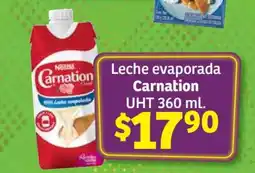 Soriana Súper Leche evaporada Carnation oferta