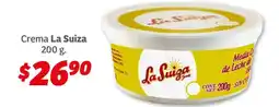 Soriana Híper Crema La Suiza oferta