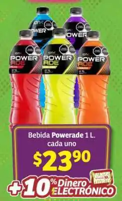 Soriana Súper Bebida Powerade 1 L oferta