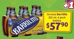 Soriana Súper Cerveza Barrilito oferta