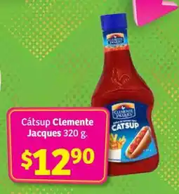 Soriana Súper Cátsup Clemente Jacques 320 g oferta