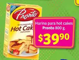 Soriana Súper Harina para hot cakes Pronto 800 g oferta