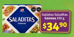 Soriana Súper Galletas Saladitas Gamesa 330 g oferta