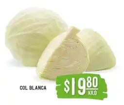 Soriana Súper Col Blanca oferta