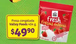 Soriana Súper Fresa congelada Valley Foods 454 g oferta