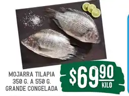 Soriana Súper Mojarra tilapia oferta
