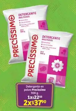 Soriana Súper Detergente en polvo Precissimo 900 g oferta