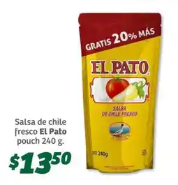 Soriana Súper Salsa de chile fresco El Pato oferta