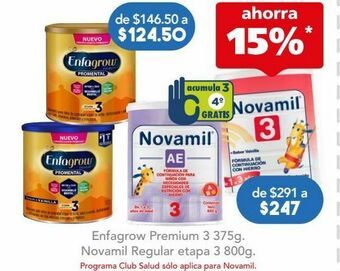 Farmacia San Pablo Novamil regular etapa 3 lat c/800gr oferta