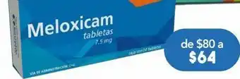 Meloxicam tab 7.5mg c/14 genvita