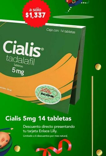 Farmacia San Pablo Cialis tab 5mg caj c/14 oferta