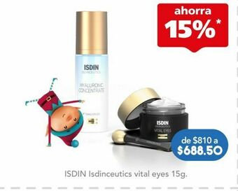 Isdin isdinceutics vital eyes trr c/15gr