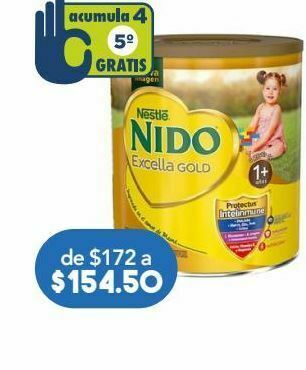 Farmacia San Pablo Nido leche polvo excella gold 1+ c/800gr oferta