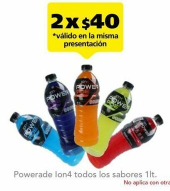 Farmacia San Pablo Powerade frutas ion 4 c/1lt oferta