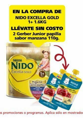 Farmacia San Pablo Nido leche polvo excella gold 1+ c/1.6kg oferta