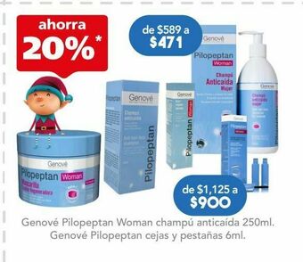 Farmacia San Pablo Genove pilopeptan sha woman env c/250ml oferta