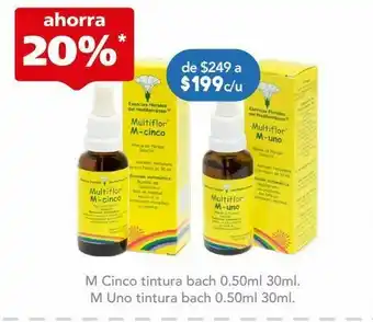 Farmacia San Pablo M cinco tint bach sol 0.50ml fgo c/30ml oferta