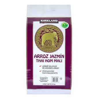 Costco Kirkland Signature Arroz Jazmín Thai Hom Mali 8 kg oferta