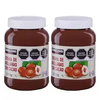 Costco Kirkland Signature Crema de Avellanas con Cacao 2 pzas de 1 kg oferta