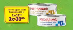 Soriana Híper Atún en agua o aceite Precissimo 130 g oferta