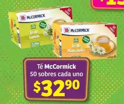 Soriana Híper Té McCormick oferta