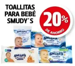 Farmacias Guadalajara Toallitas para bebé smudy's oferta