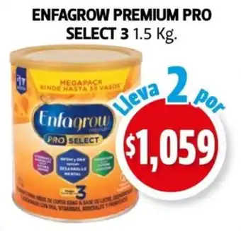 Farmacias Guadalajara Enfagrow premium pro select 3 oferta