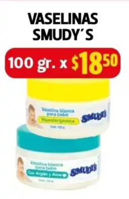 Farmacias Guadalajara Vaselinas smudy's oferta