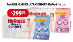 Farmacias Guadalajara Pañales huggies ultraconfort etapa 6 oferta