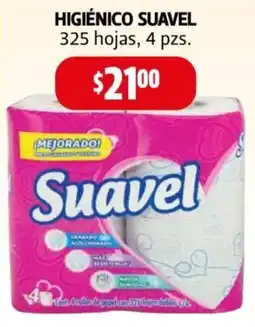 Farmacias Guadalajara Higiénico suavel 325 hojas oferta