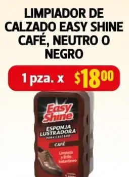 Farmacias Guadalajara Limpiador de calzado easy shine café, neutro o negro oferta