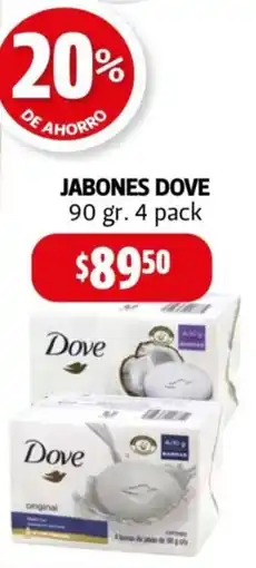 Farmacias Guadalajara Jabones dove oferta